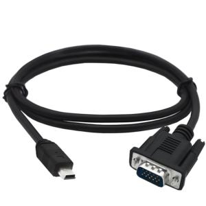 Js Cáp JSYP-1321 OEM/ODM <span class=keywords><strong>mini</strong></span> 5P <span class=keywords><strong>USB</strong></span> để VGA cáp PVC Áo khoác cho điện thoại di động <span class=keywords><strong>DV</strong></span> D-SUB 15p <span class=keywords><strong>USB</strong></span>/VGA kết nối 1920x1080 Độ phân giải - Product Image 1