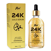 Sérum à l'or 24 carats Anti-âge Blanchissant Réduit les taches de vieillesse Les ridules Les rides Liftant Raffermissant pour tous les types de peau