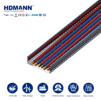 Hdmann NEMA Certifié, Bandeau de câblage perforé avec revêtement en zinc HDG pour la gestion des câbles dans les tunnels de métro et les voies ferrées