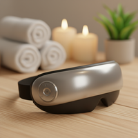Masseur oculaire intelligent E04 à microcourant rechargeable par USB avec vibration et contrôle de la minuterie