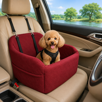 Verschiedene Farben Hunde-Autositz-Bett Schmutzabweisendes Tragbares Hundebett Auto-Reise-Kindersitz für Haustierprodukte