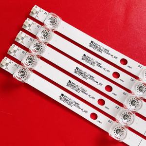 HX-NO.136 Excelente Relación Calidad-Precio JL.D580B1330-003AS-M_V01 Tira de Retroiluminación LED Original de Aluminio para Reparación de Televisores - Product Image 2