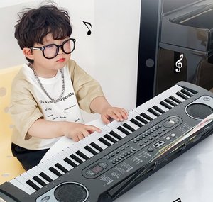 Órgano Electrónico de 61 Teclas al por Mayor para Niños, Instrumentos de Teclado Multifunción, Juguetes de Piano - Product Image 4