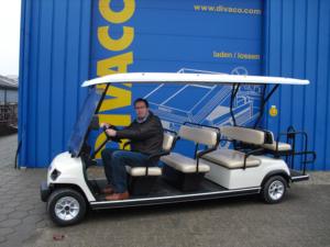 LVTONG Approvisionnement d'usine en gros 48V personnalisé 11 places Buggy Cassic Car Golf Cart à vendre - Product Image 5