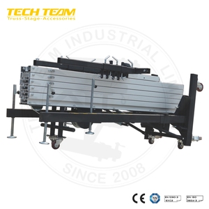 5.4m Sound System <strong>Line</strong> <strong>Array</strong> <strong>Speaker</strong> Tower Telescopic Lighting Truss <strong>Stand</strong> Lifting Tower - Product Image 5