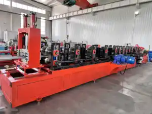 Mais barato C Z Purlin Forming Machine Steel Frame Steel C U Z W L Shape CZ Purlin Profile Channel Making Roll Forming Machine