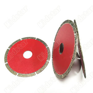 Electroplatedหินอ่อนกระเบื้องพอร์ซเลนตัดเพชรเซรามิคใบเลื่อยวงเดือน - Product Image 6