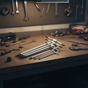 Jeu de clés hexagonales à poignée en T, 6 pièces, clés Allen métriques pour outils de réparation automobile - Product Image 3