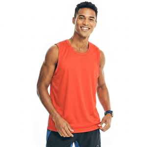 เสื้อแขนกุดสำหรับผู้ชายแห้งเร็วเสื้อกล้ามสำหรับยิมฟิตเนสฤดูร้อน - Product Image 1