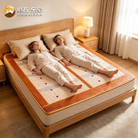 Colchón de Masaje Corporal Jiwan Lejia Photon Energy para Cama Doble con Bolas de Arcilla Negativa Magnética de Onda Ultra Larga e Infrarrojo Lejano