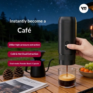 เครื่องชงกาแฟพกพา ยันมี เครื่องชงเอสเพรสโซไฟฟ้า แบบแคปซูล สำหรับใช้ในบ้าน สำนักงาน หรือพกพา - Product Image 6