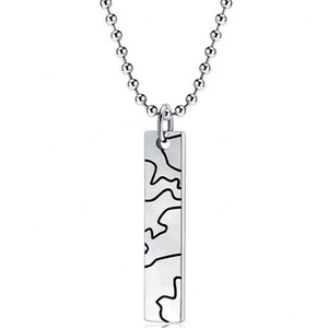 Wholesale Necklace Stainless Steel Pendants Necklaces Jewelry for Women Men Statement Customized New Arrival Wholesale Price - Product Image 3