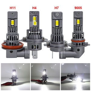 Ampoules de phare de voiture LED A51 Plug and Play <span class=keywords><strong>H7</strong></span> H11 9005 H4 60W pour <span class=keywords><strong>Ford</strong></span> <span class=keywords><strong>Focus</strong></span>, phare LED, feu antibrouillard, lampe de conduite 12V - Product Image 2