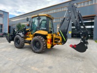 Chargeuse-pelleteuse à cabine fermée confortable avec système de puissance fiable pour les travaux de construction environnementale et les nouvelles énergies
