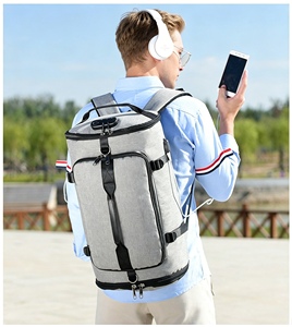 <span class=keywords><strong>Sac</strong></span> de sport à prix abordable avec logo personnalisé, <span class=keywords><strong>sac</strong></span> de voyage robuste grande capacité pour ordinateur, en stock, antivol, avec port de chargement, <span class=keywords><strong>sac</strong></span> à <span class=keywords><strong>dos</strong></span> de voyage portable - Product Image 2
