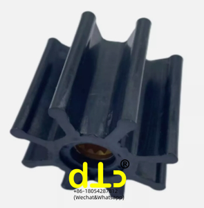 Pompe Johnson 09-1028B, authentique pièce d'origine, pompe en nitrile F7, impeller à 8 pales à entraînement par cannelures - Product Image 5