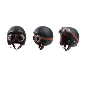 Helm Sepeda Motor Retro Vintage XS S M L XL XXL Ukuran Helm Produk Grosir