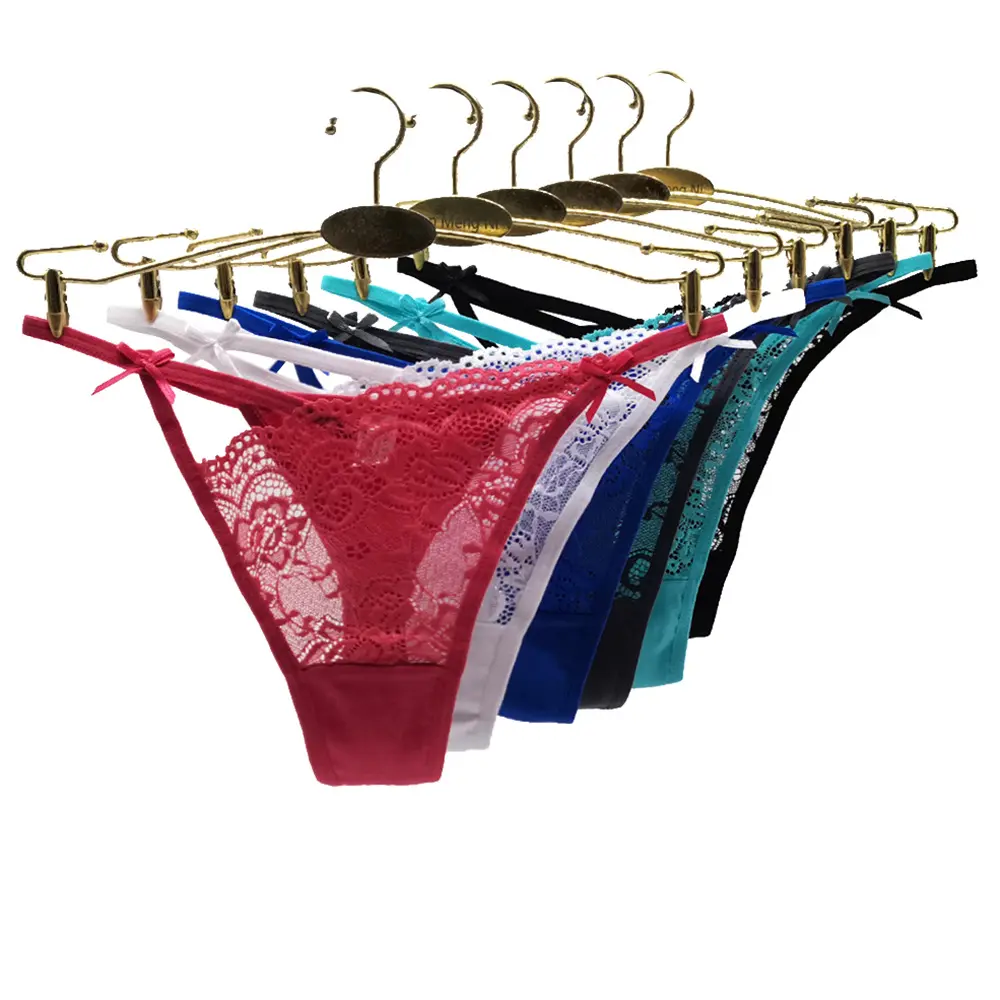 Venda quente das Mulheres de Alta Qualidade Lace Ultra-fino Confortável Sexy Thongs Underwear Atacado G String Meninas Senhoras Sexy Calcinha