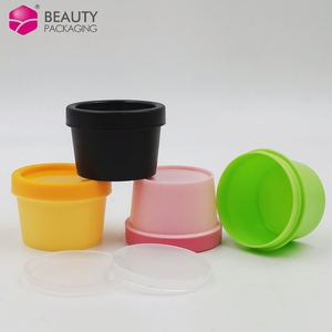 Leere 50g 100g 200g Gesichts haar gläser Eis becher PP Plastic Scrub Körper butter behälter Puddy Spielteig Tonglas - Product Image 2