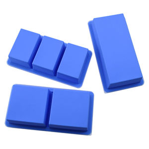 Cubes à soupe 3 tasses Plateau congélateur en silicone avec couvercle-Récipient <span class=keywords><strong>de</strong></span> préparation <span class=keywords><strong>de</strong></span> repas facile-Moule en silicone pour le stockage <span class=keywords><strong>de</strong></span> la soupe et <span class=keywords><strong>des</strong></span> aliments - Product Image 1