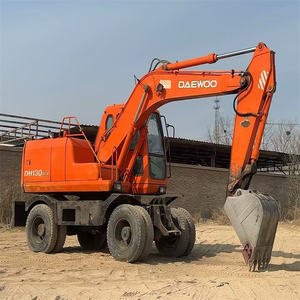 Excavatrice hydraulique d'occasion Doosan Dh130/Dh150/DH140 de 10 tonnes avec moteur Cummins, pompe hydraulique et moteur - Product Image 4