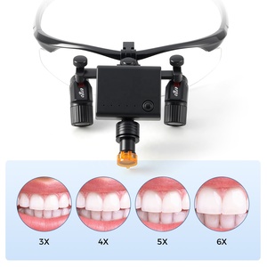 Occhiali Binoculari Medici Dentali di Alta Qualità 5.0X/6.0X con Luce LED Frontale - Product Image 4