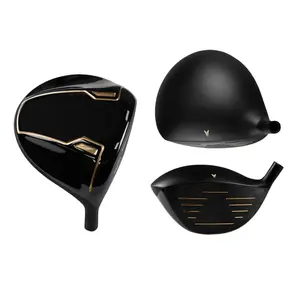 Produsen OEM 460cc stik Golf club tangan kanan kiri paduan Titanium kustom Logo desain club Golf driver