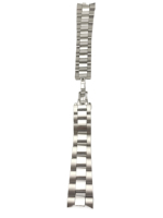Bracelet de montre en acier inoxydable soyeux, anti-rayures, sans soudure, robuste et raffiné, pour homme élégant et luxueux