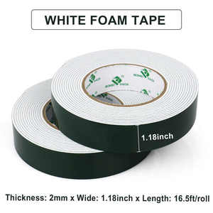 Double-Coated Trắng <span class=keywords><strong>EVA</strong></span> bọt Băng dung môi dính hai mặt cho văn phòng hoặc nhà tường cửa trang trí khung ảnh - Product Image 6