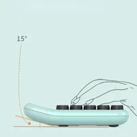 LOFREE Mode rétro pour clavier numérique Bluetooth Bureau financier Calculatrice sans fil LED rétro-éclairé Fonctionnement mécanique Nouveau