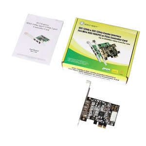 2 Cổng Firewire 800 1394B 9pin Và 1 Cổng Firewire 400 1394A 6Pin PCI-e 1.1X1 Card TI Chipset HD DV Quay Video - Product Image 6