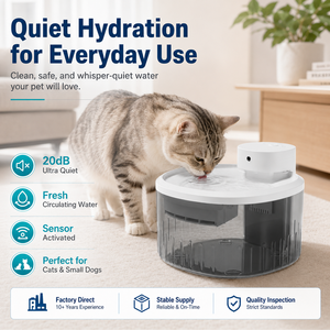 Service personnalisé, <span class=keywords><strong>fontaine</strong></span> à <span class=keywords><strong>eau</strong></span> automatique intelligente sans fil rechargeable ultra <span class=keywords><strong>silencieuse</strong></span> de grande capacité 3,5 L pour <span class=keywords><strong>chat</strong></span> d'intérieur - Product Image 5