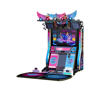 Vente flash, prix d'usine, entretien facile, jeu électronique Pump It Up, nouvelle machine de danse - Product Image 1