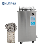 Stérilisateur Autoclave Vertical Commercial 35L 50L 100L 150L pour Instruments de Laboratoire et Milieux de Culture