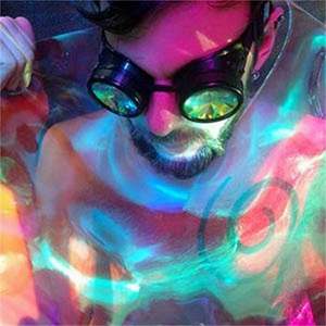 Gafas de Sol Personalizadas para Fiestas Rave, Festivales EDM, Lentes Difractadas, Coloridas, Estilo Punk, Steampunk, Caleidoscopio - Product Image 4