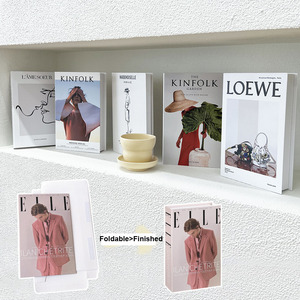 Trang chủ trang trí sách gấp mô phỏng sách trang trí mềm mô hình trang trí phòng Faux cuốn sách Nordic <span class=keywords><strong>Prop</strong></span> công cụ để chụp ảnh - Product Image 2