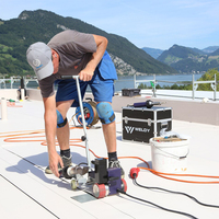 Weldy Roofer Rw3400 Soudeuse Pvc Toit Imperméabilisation Plastosol Géomembrane Soudeuses