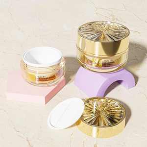 Trong Kho 50Ml 100Ml 30G 50G Hai Lớp Vàng Acrylic Phun Chai Nhựa Nhũ Tương Bao Bì Mỹ Phẩm Cho Chăm Sóc Da - Product Image 2