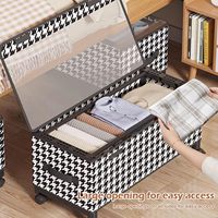 Rangement sous lit avec roulettes - Conteneurs de rangement sous lit, tiroirs et bacs roulants pour vêtements et chaussures