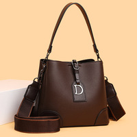 Nouveau Sac Seau Fourre-tout pour Femme 2025 – Grande Capacité, Luxe et Tendance, Fermeture Éclair, Sac Bandoulière avec Doublure en Polyester
