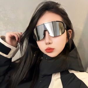 Grande vendita su occhiali da sole sportivi occhiali antivento nero bicicletta ciclismo e moto articoli di moda per la pesca e il viaggio - Product Image 1