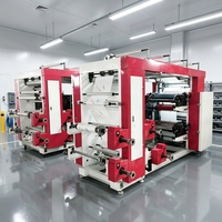 Máquina de Impresión Flexográfica Automática de 6 Colores con Control de Tensión PLC para Papel de Alta Resolución