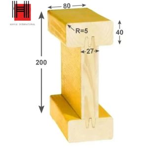 H20 Diseño moderno Viga de madera Construcción Viga de madera Encofrado de hormigón para la construcción de edificios - Product Image 3