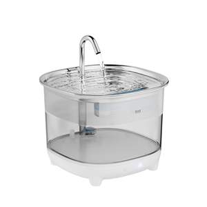 Fontaine à eau intelligente pour animaux de compagnie, distributeur automatique à circulation continue pour chiens et chats, en acier inoxydable, 900g, détachable, alimenté par charge - Product Image 4