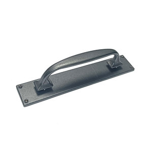 Manija de puerta en forma de arco de aleación de zinc, diseño industrial de 153x29x34mm para puertas de gabinetes, fácil instalación - Product Image 1