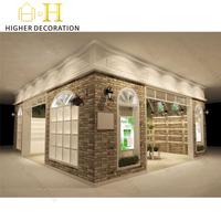 Vitrine moderne haut de gamme personnalisée pour le rangement de produits cosmétiques et de nail art, salons de beauté, produits de soin de la peau écologiques sur mesure