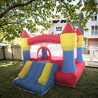 Nouveau design toboggan gonflable pour videur jeu de maison combo gonflable château sautant pour les enfants