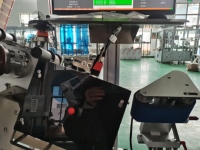 Machine d'étiquetage à économie d'énergie pour l'industrie de la santé