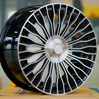 Jantes en alliage forgé multi-rayons JWYC New17-24 pouces 40/30 mm PCD, compatibilité universelle pour Benz, BMW et Audi