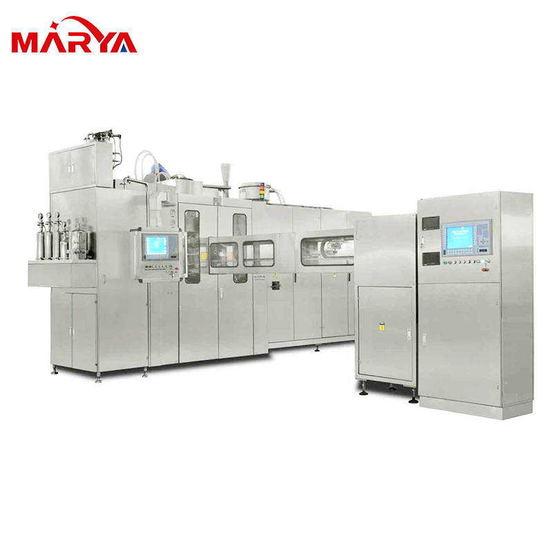 Фармацевтический асептический раствор малой емкости на заказ, IV раствор 500 мл, выдувная линия запечатывания, производство BFS, соединительная линия